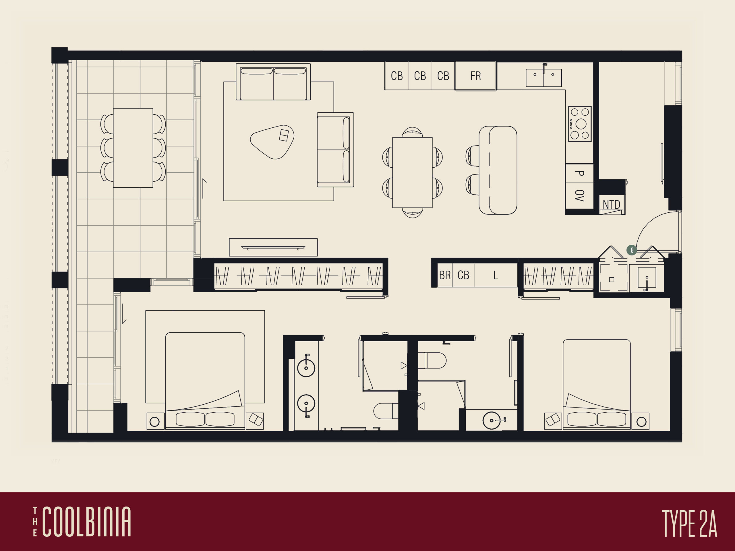 2 Bed (Type 2A)