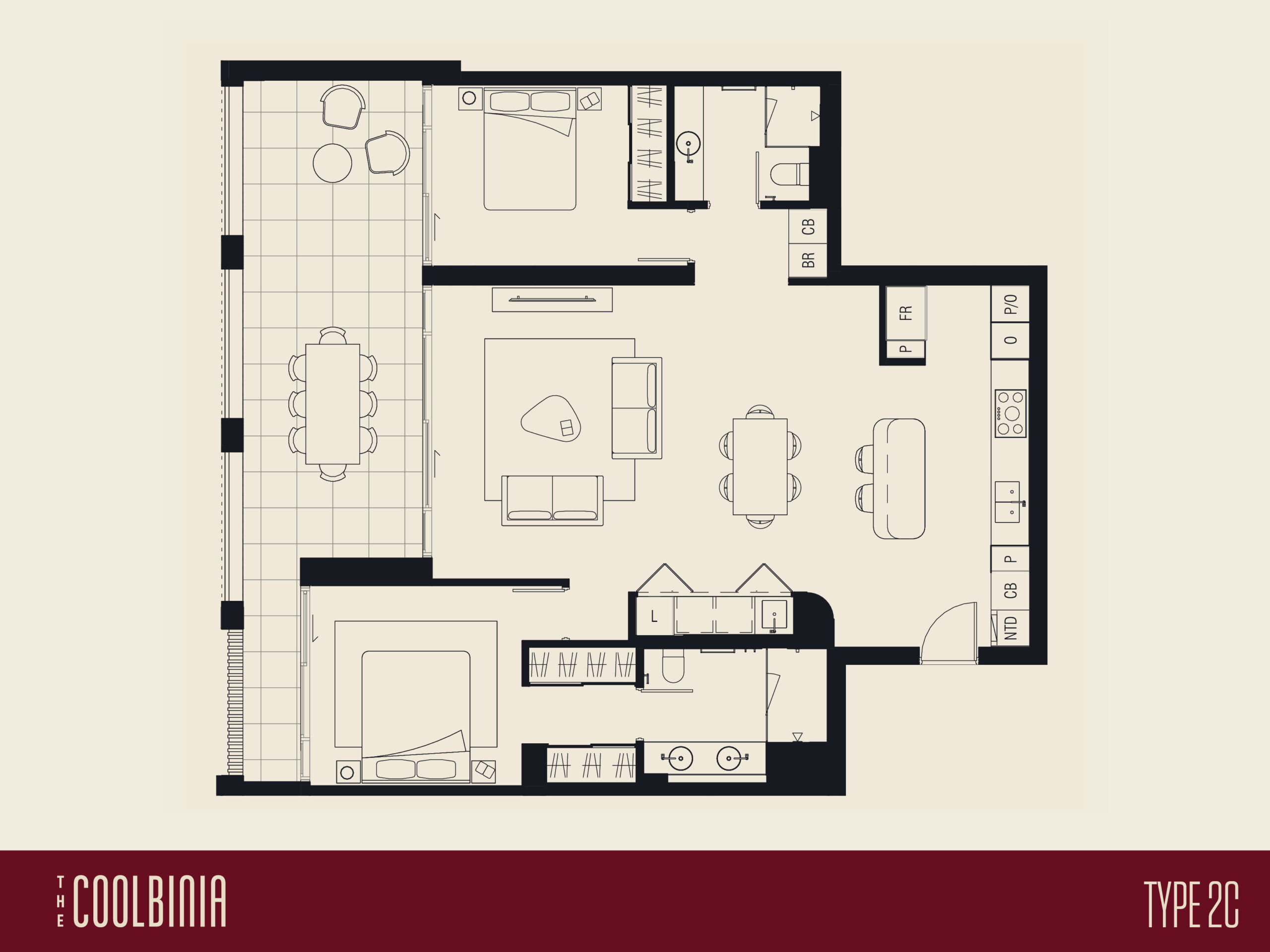 2 Bed (Type 2C)
