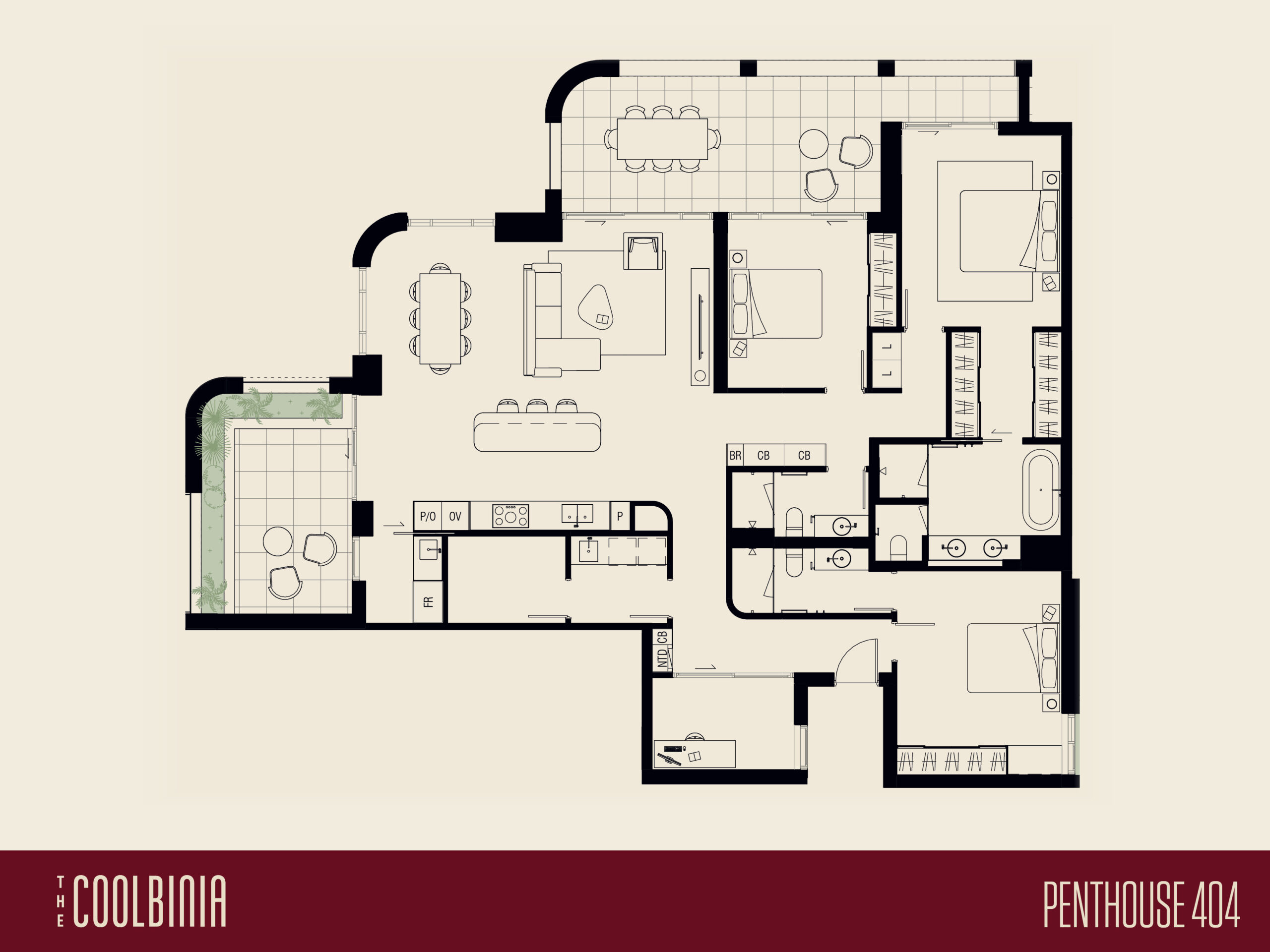3 Bed Penthouse