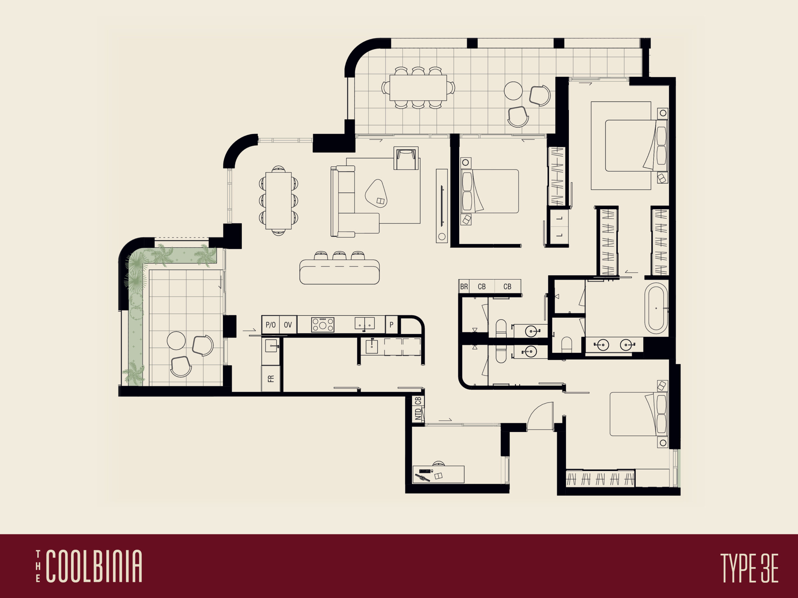 3 Bed (Type 3E)