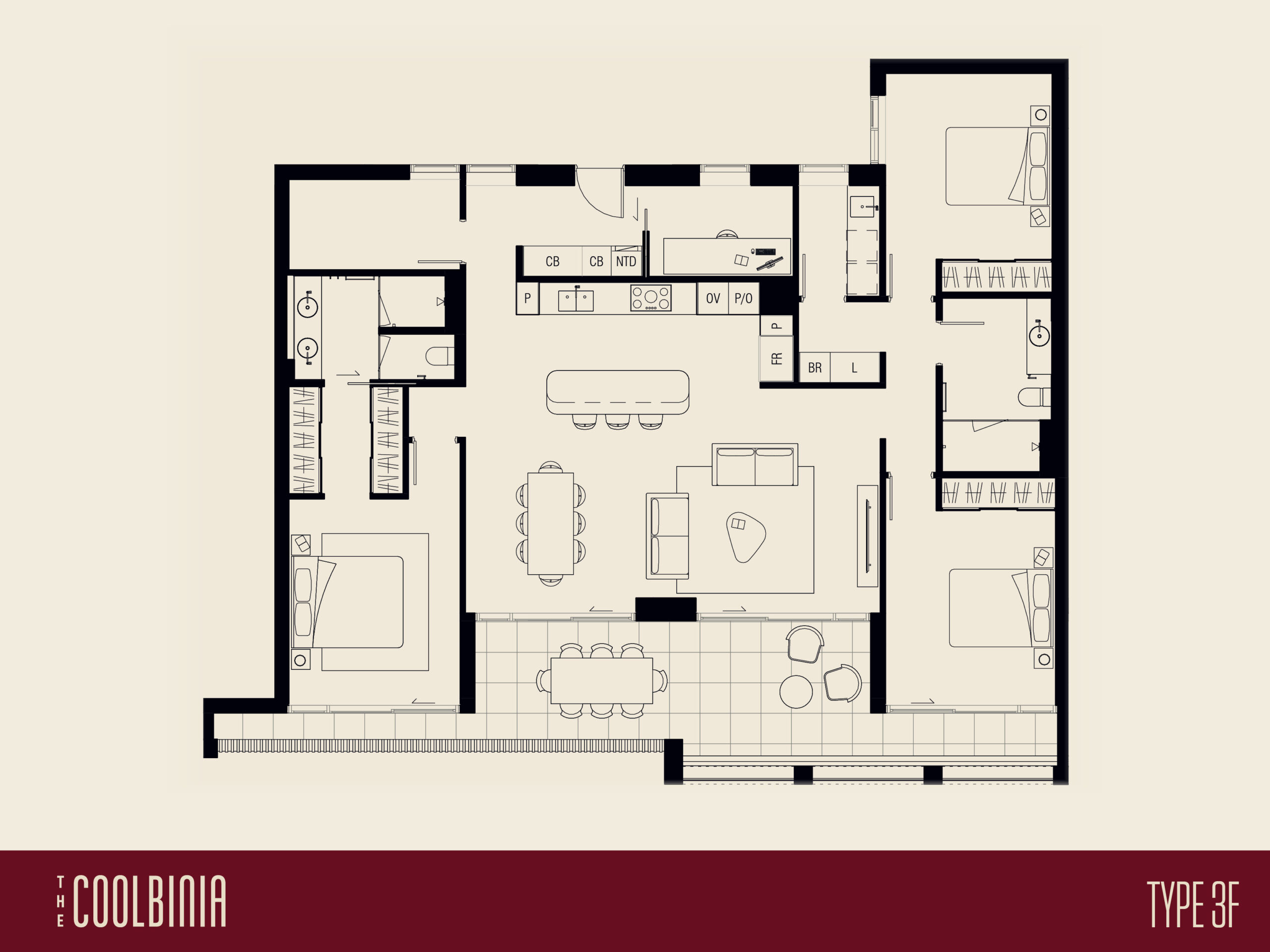 3 Bed (Type 3F)