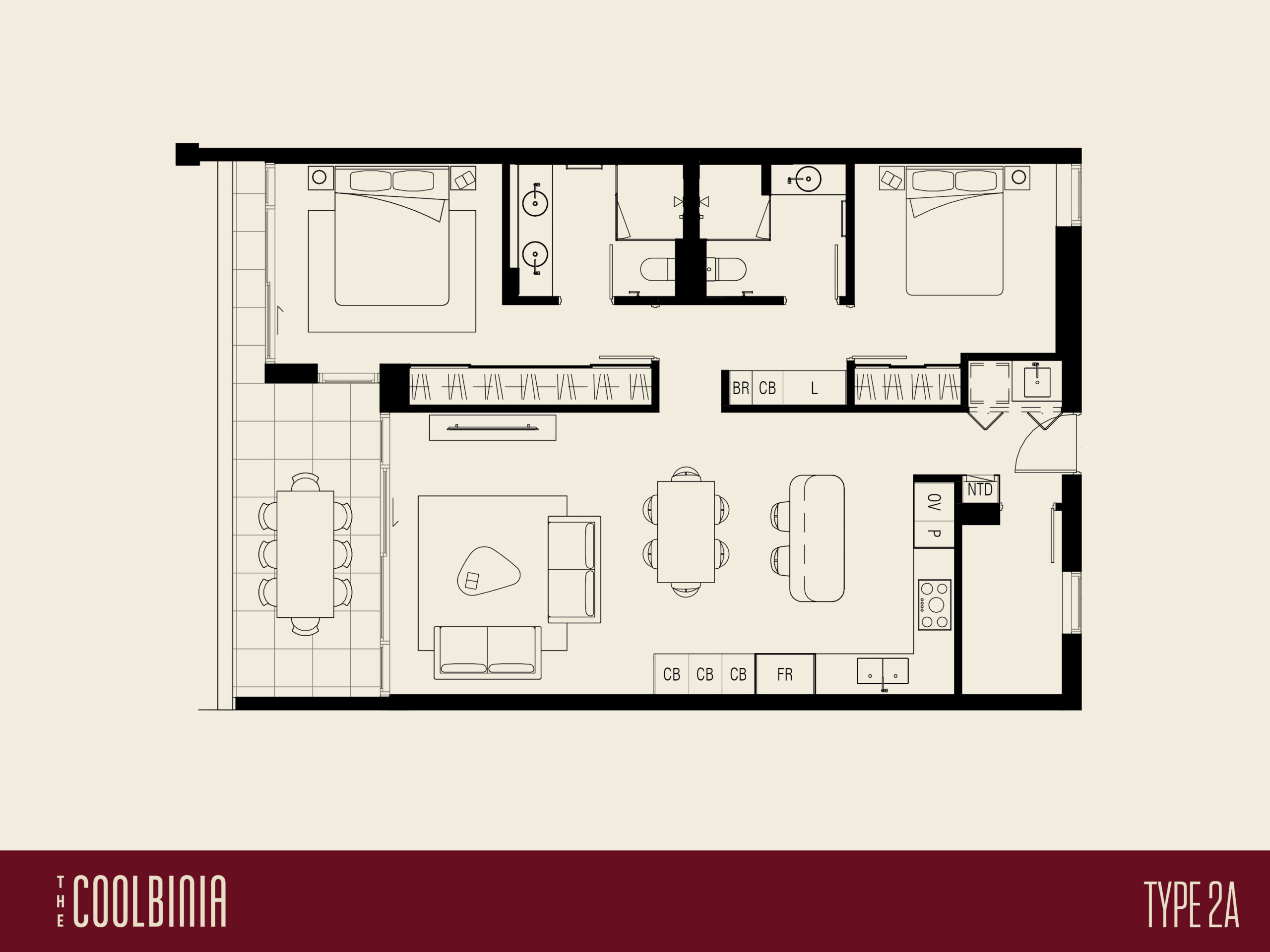 2 Bed (Type 2A)