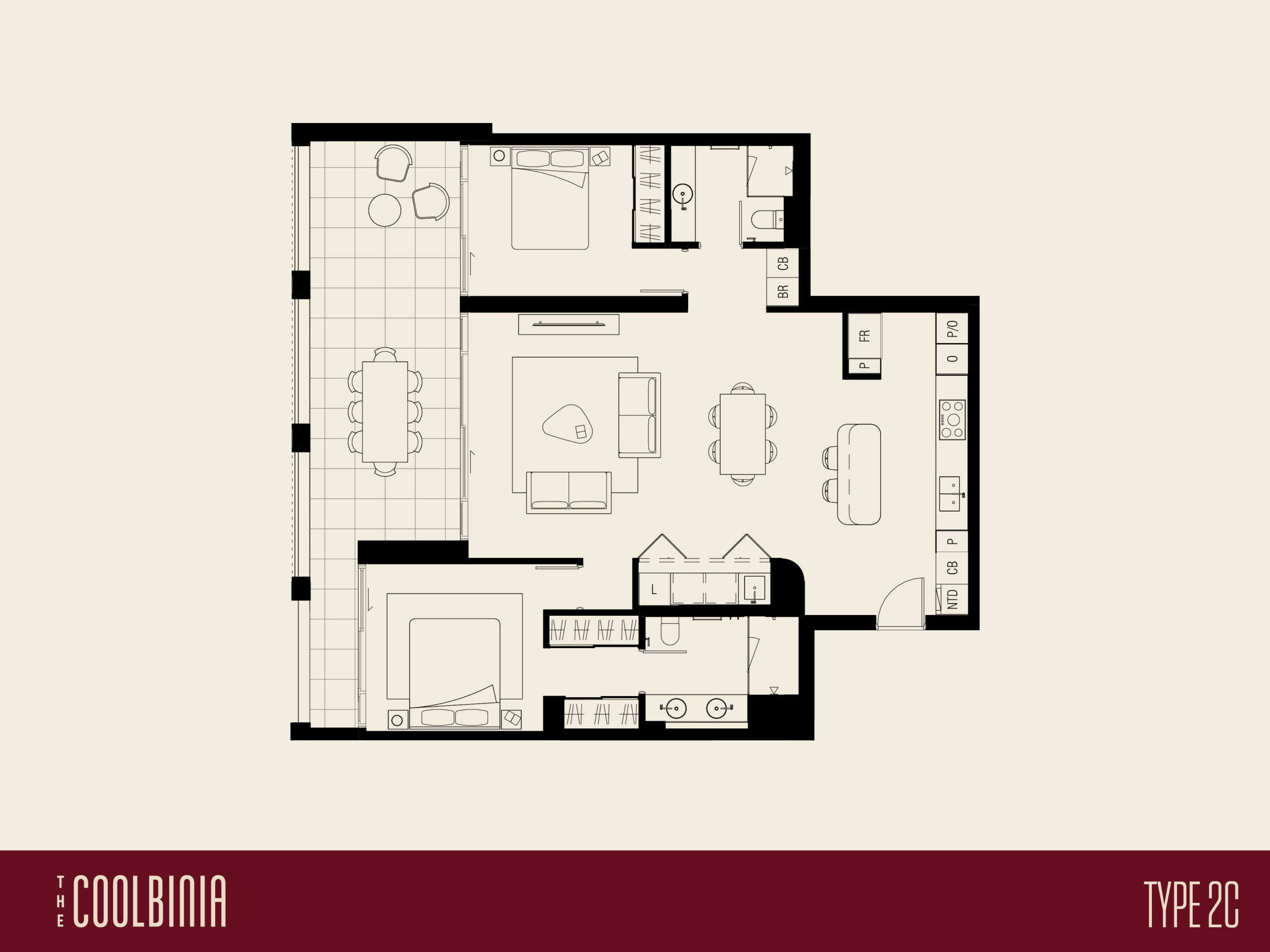 2 Bed (Type 2C)