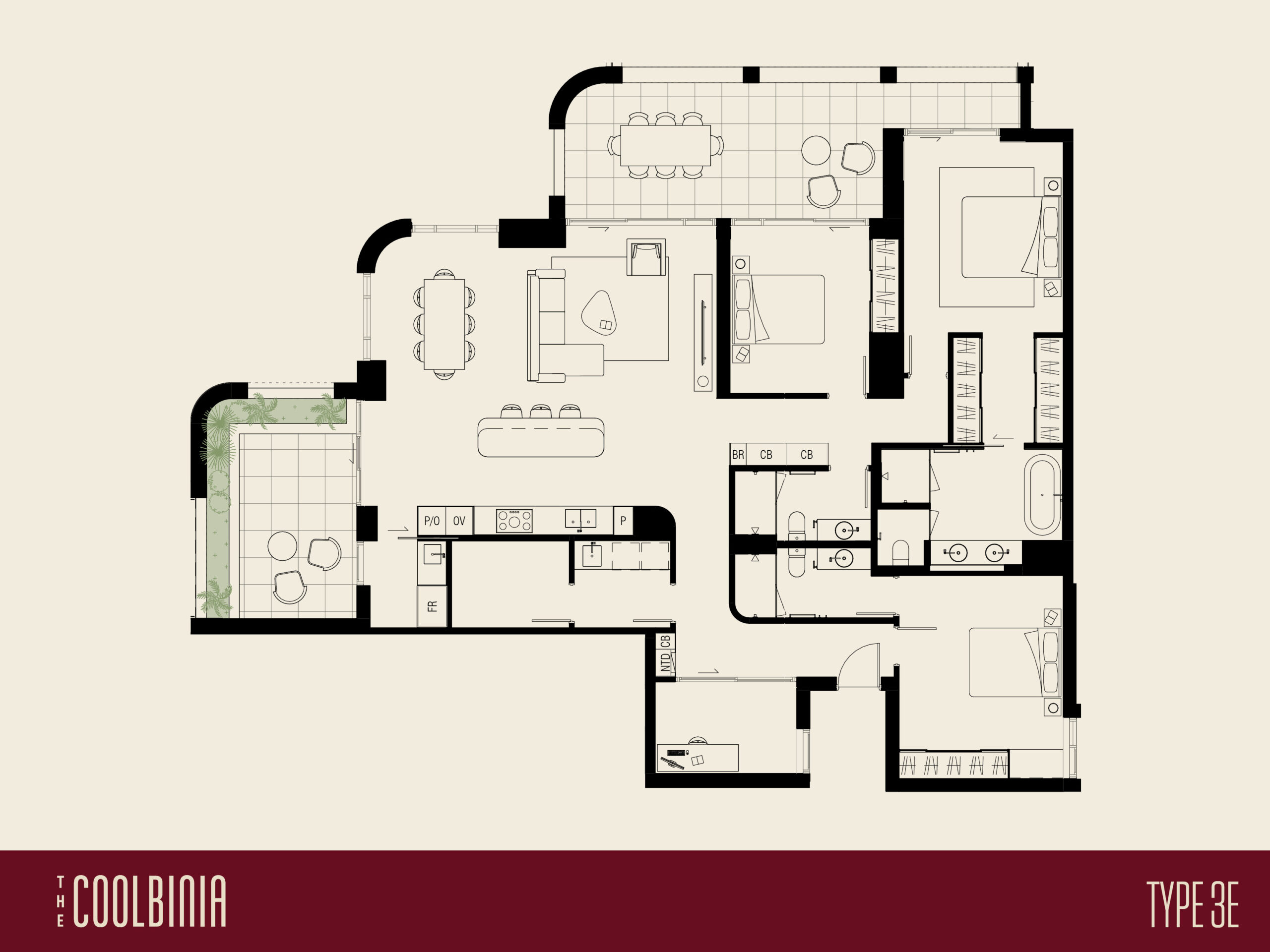 3 Bed (Type 3E)