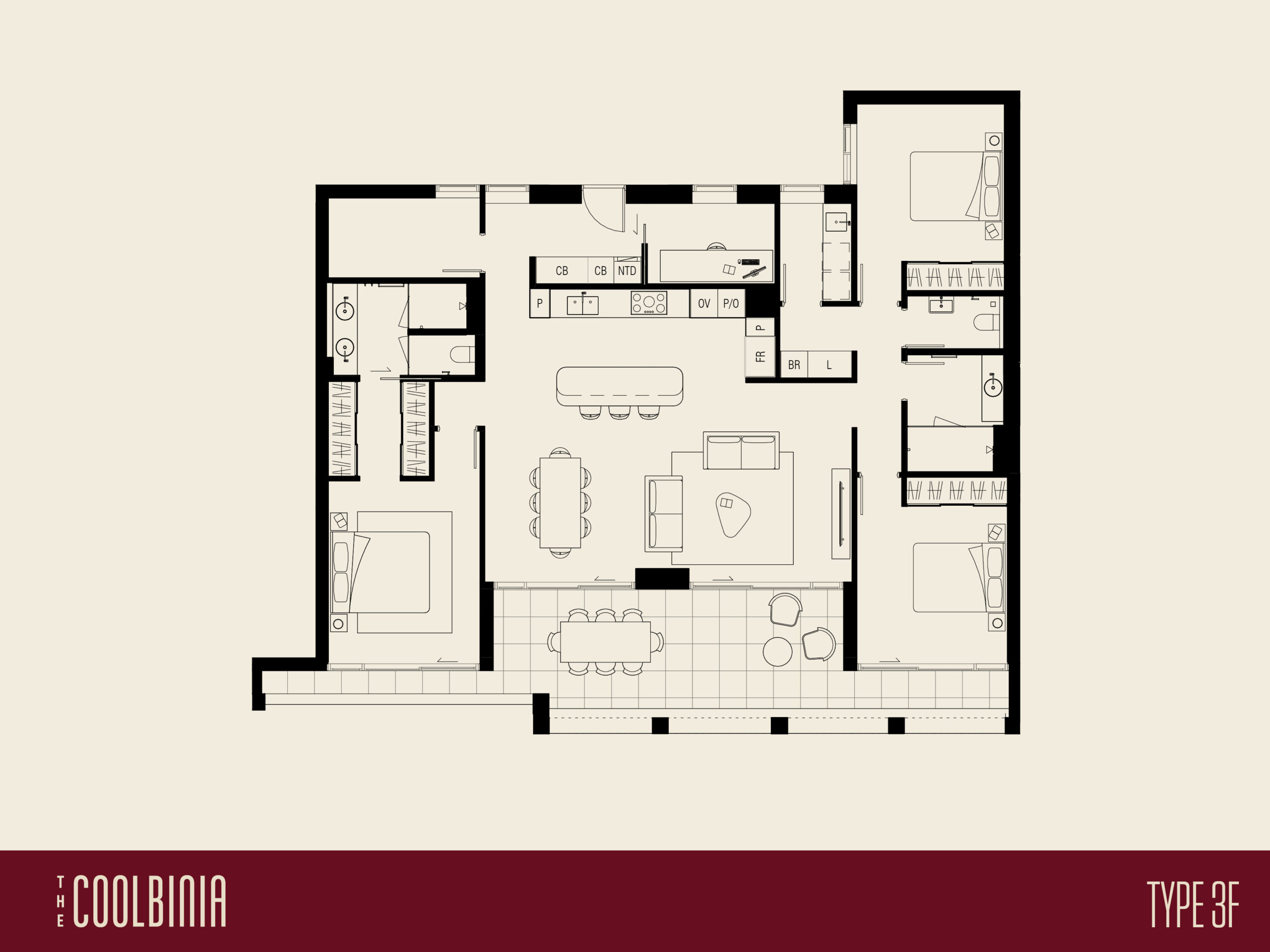 3 Bed (Type 3F)