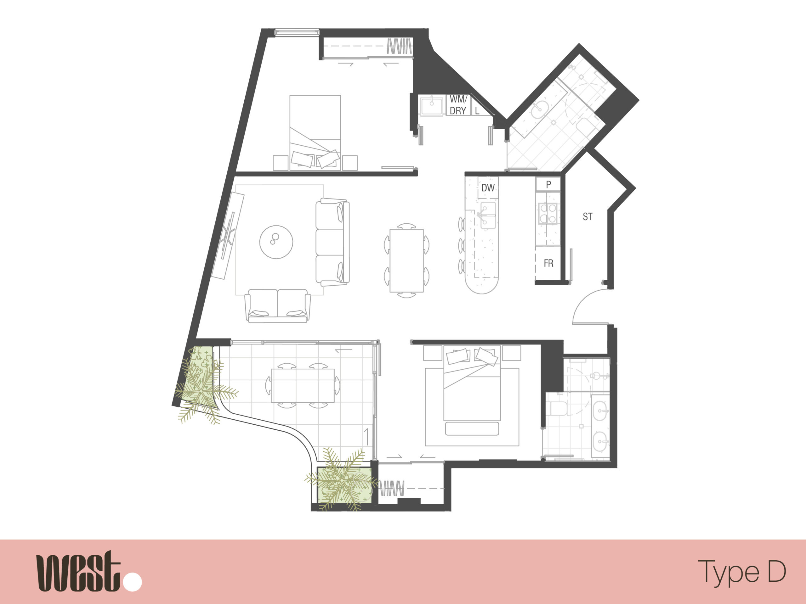 2 Bed (Type D)