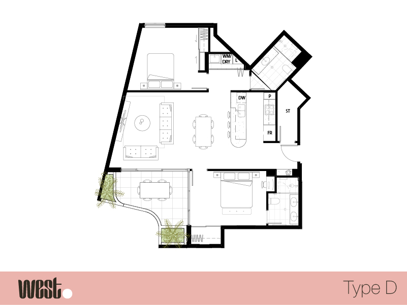 2 Bed (Type D)