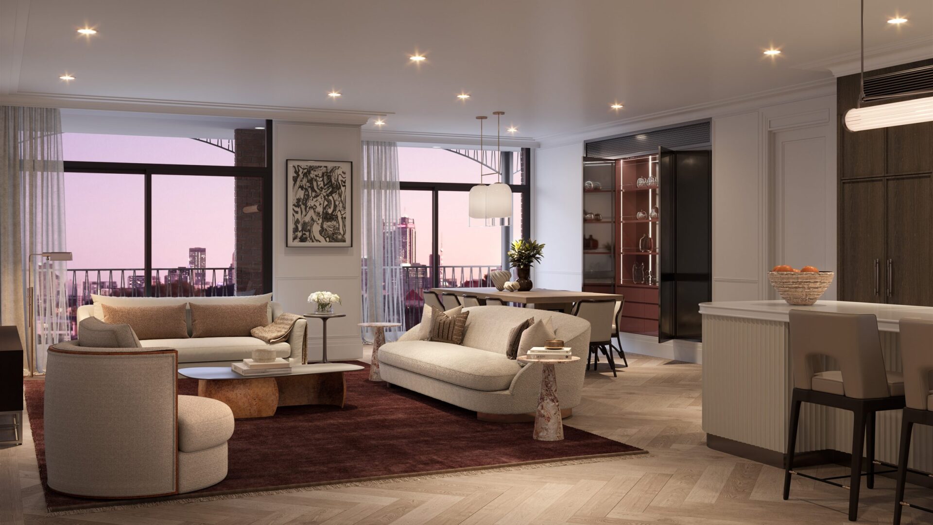 Render image of the penthouse at No. 29 at 7 Field Street in Mt Lawley