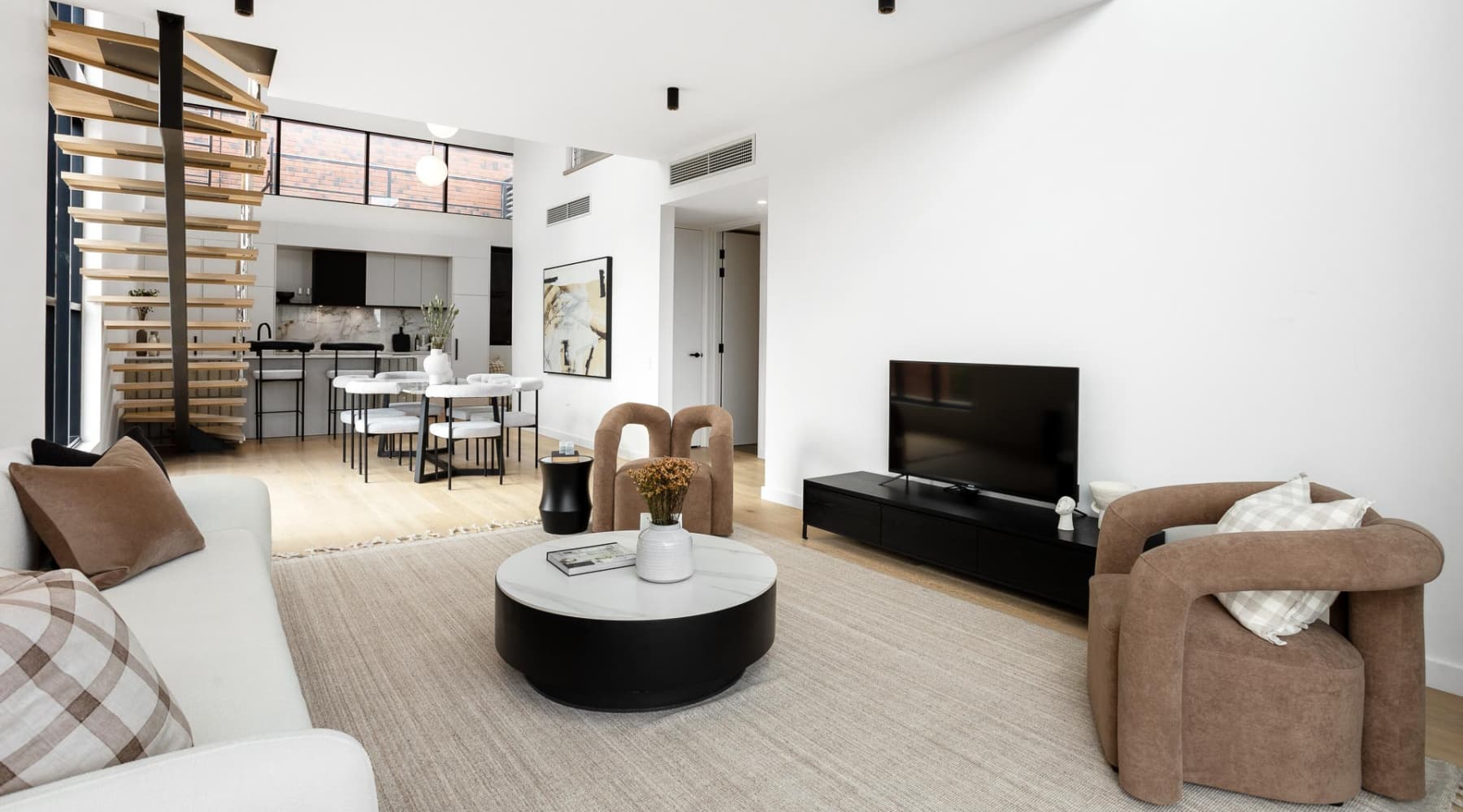 Living space of the Clifton and Central Apartments in Mount Lawley