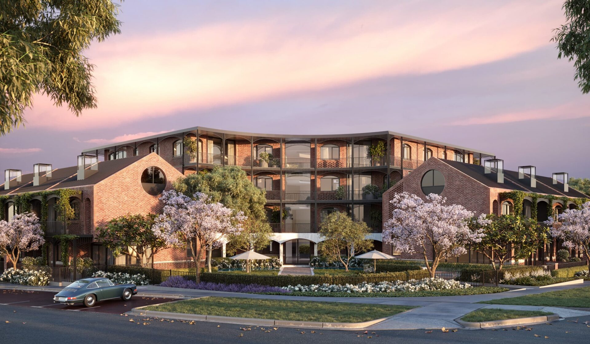 Exterior render of No. 7 Field St in Mt Lawley