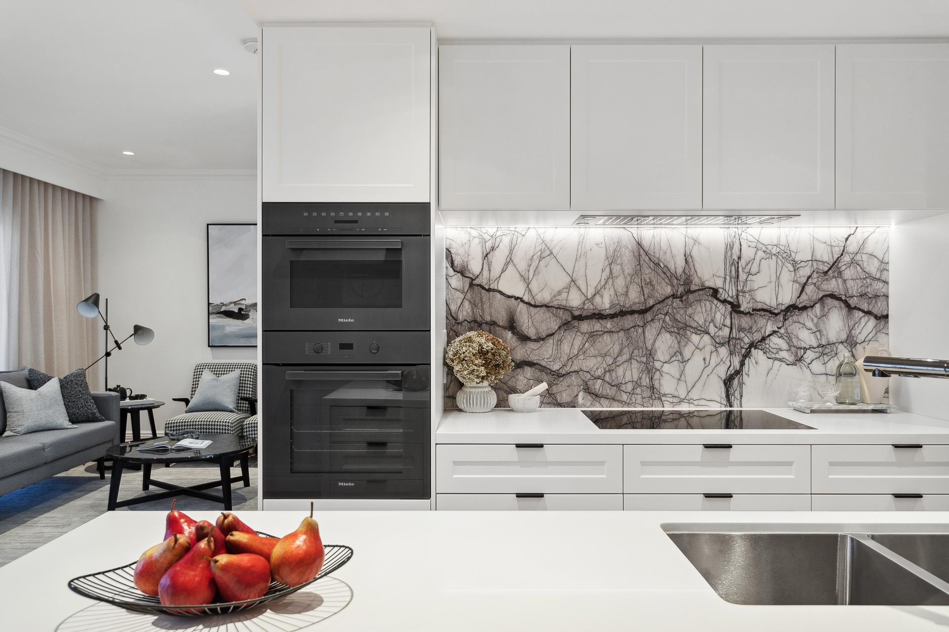 Kitchen at No. 29 Field Street Apartments in Mount Lawley