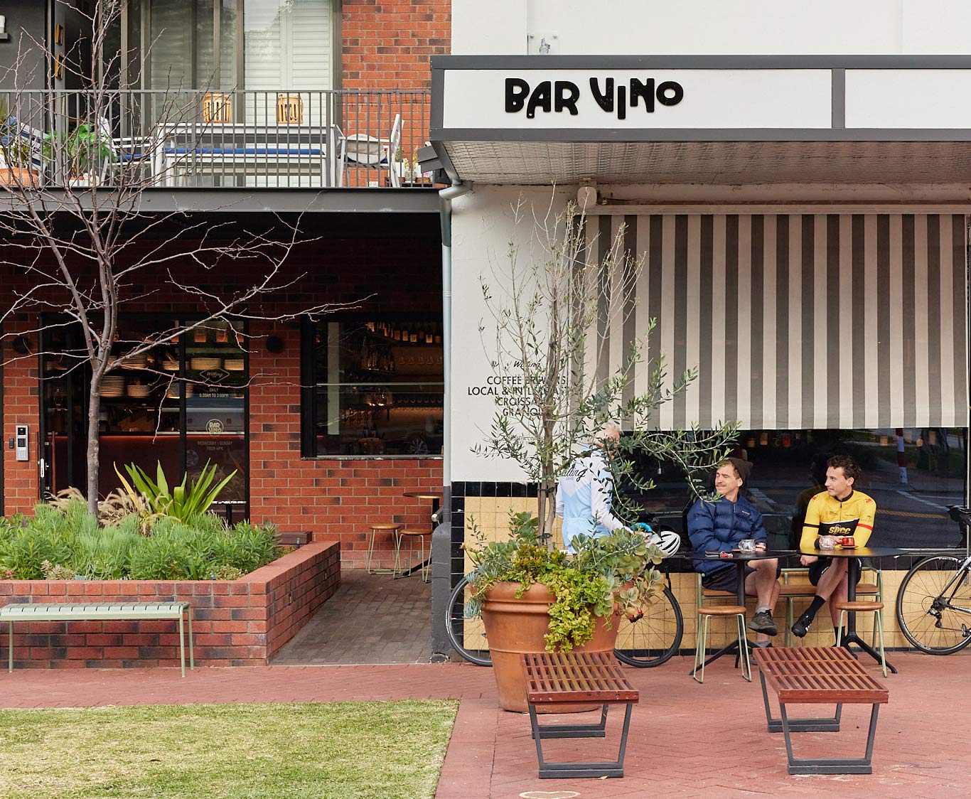 Exterior View of Bar Vino in Mount Lawley during the day.